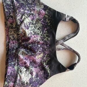 Lululemon size 4 - Women's Purple and Black Sports Bra
